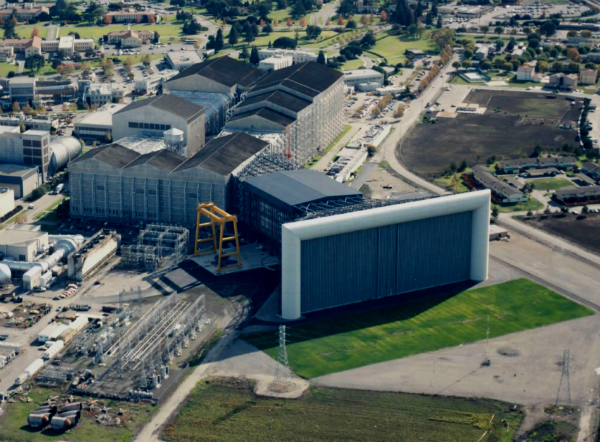 World's largest wind tunnel at Ames Research Center